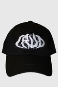 Embroidered Dad Hat - Black